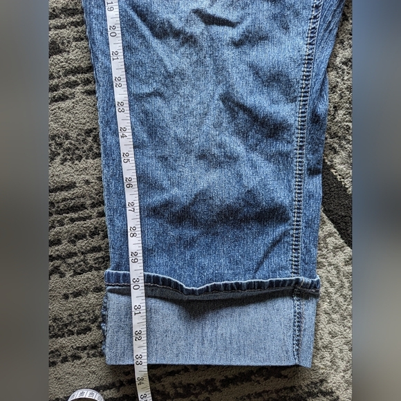 Angels Jean Capris with rolled  up calf area plus Size 24 - Picture 8 of 9